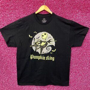 Tim Burton The Nightmare Before Christmas Jack Skellington Pumpkin King T-Shirt